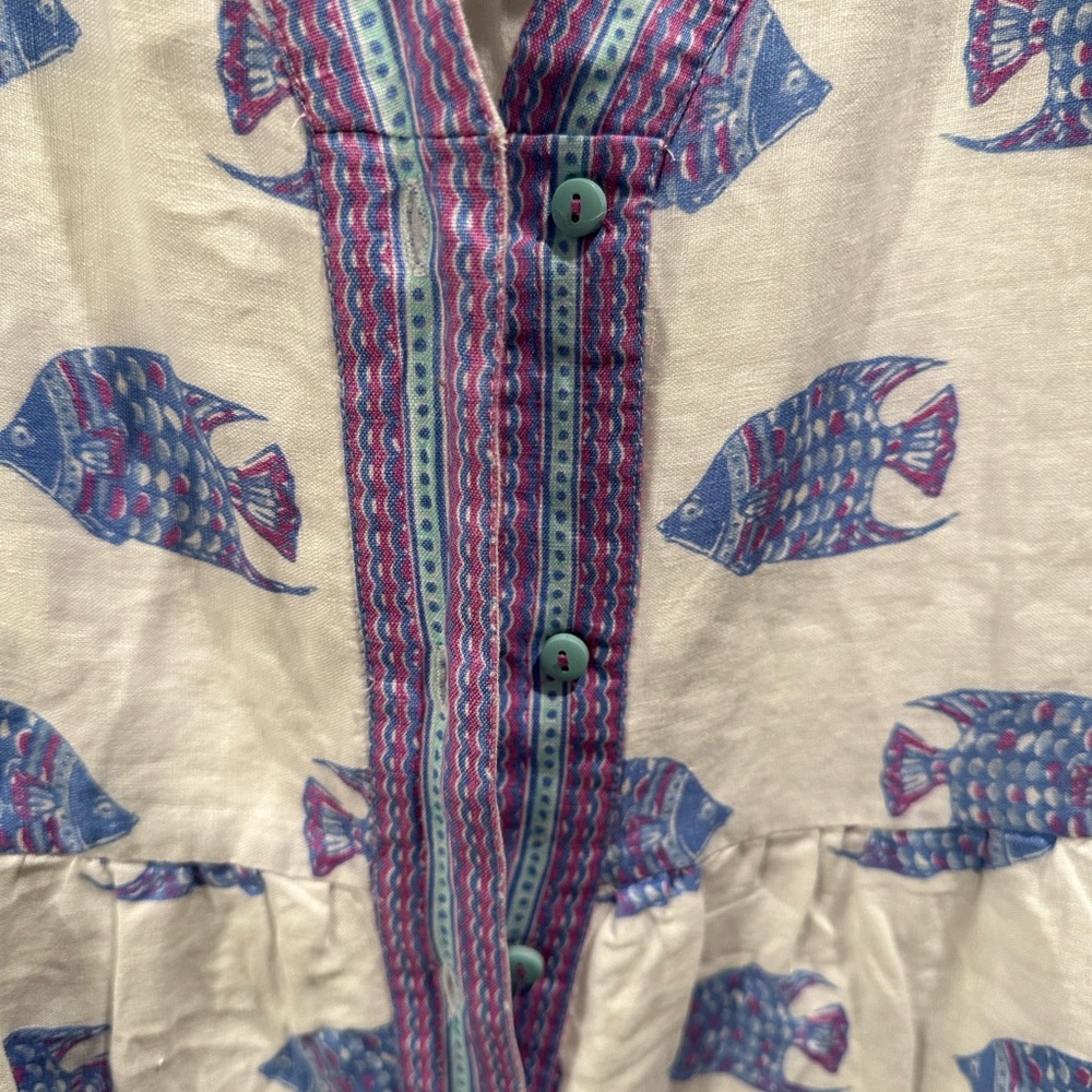 NWTs vineyard vines size small TANG FISH DRESS - Picture 3 of 5
